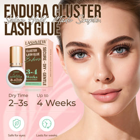 LASHVIEW removal with remover demonstrating gentle cleanup to protect natural lashes