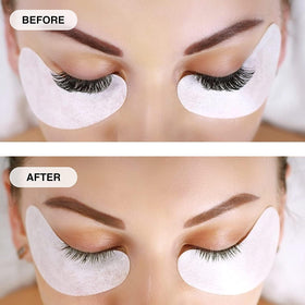 LASHVIEW in salon setting during removal showing professional use and comfort