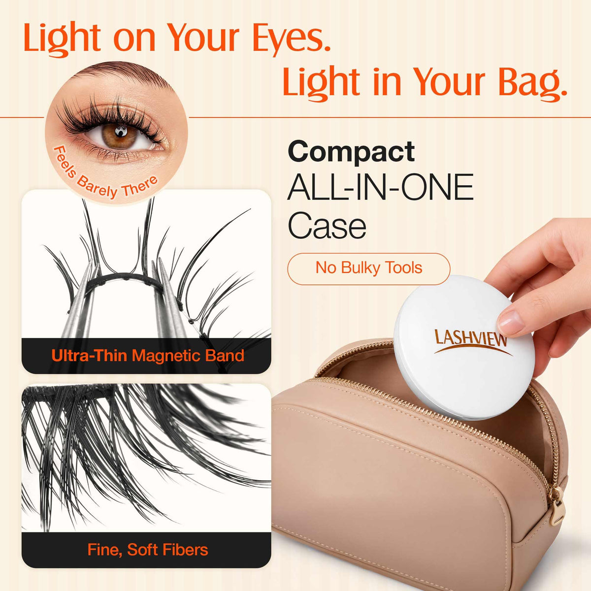 LASHVIEW worn cat-eye look demonstrating natural lift and definition