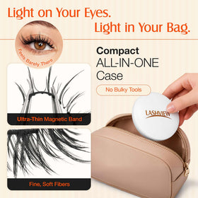 LASHVIEW worn cat-eye look demonstrating natural lift and definition
