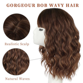Lativ close-up of bangs demonstrating realistic fringe for forehead framing