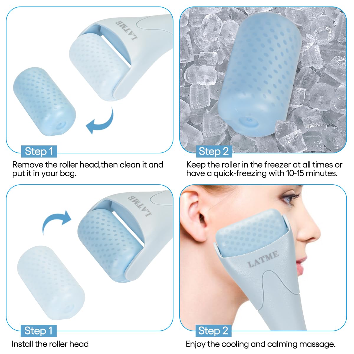 LATME product label close-up showing care and usage instructions
