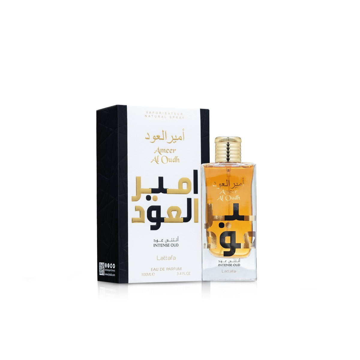 Lattafa boxed packaging displayed for gifting and brand reassurance