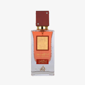 Lattafa front bottle view showing elegant design and confident presentation