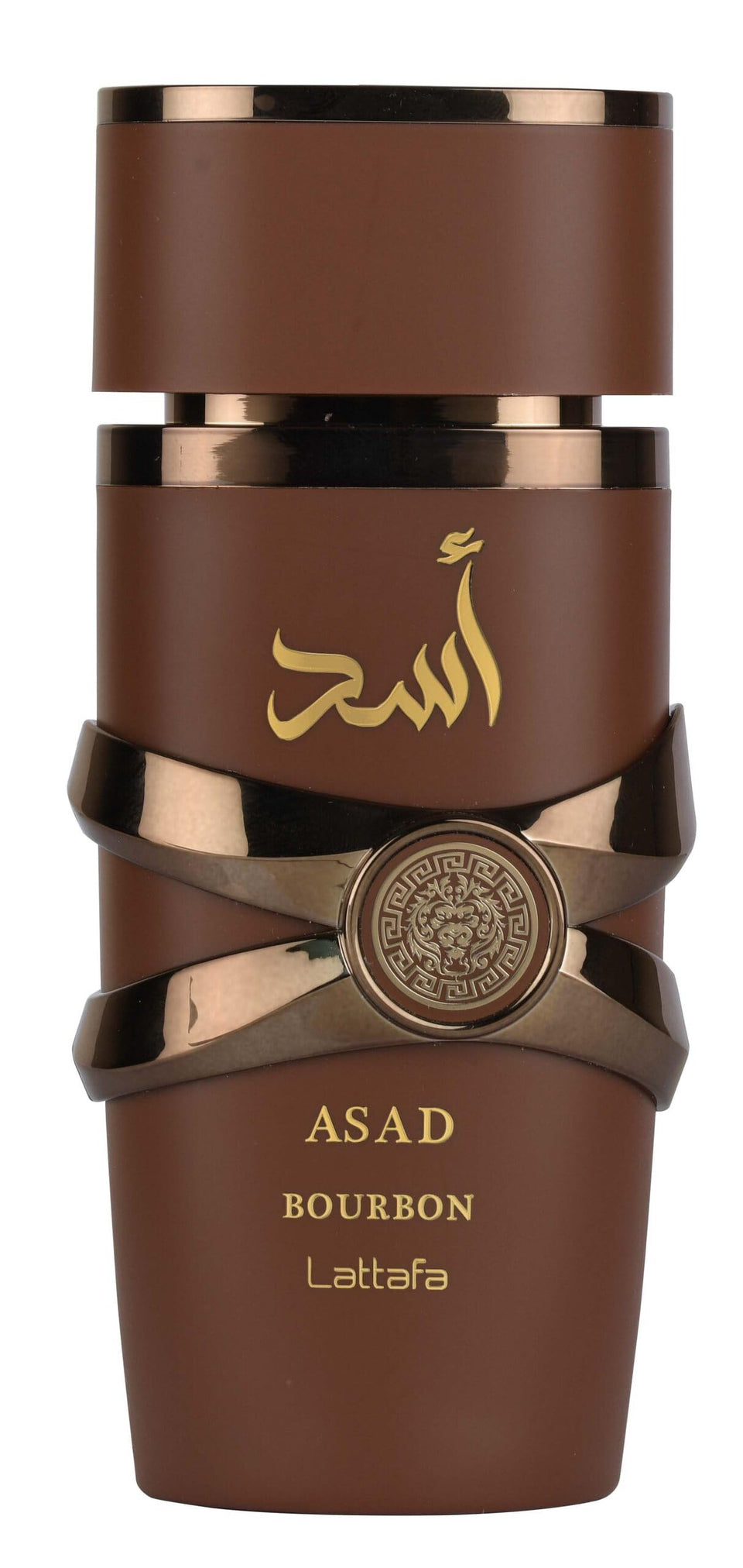 Lattafa bottle front view showing elegant label and refined presentation benefit longevity