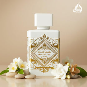Lattafa pineapple and crème brûlée notes image conveying sweet gourmand appeal