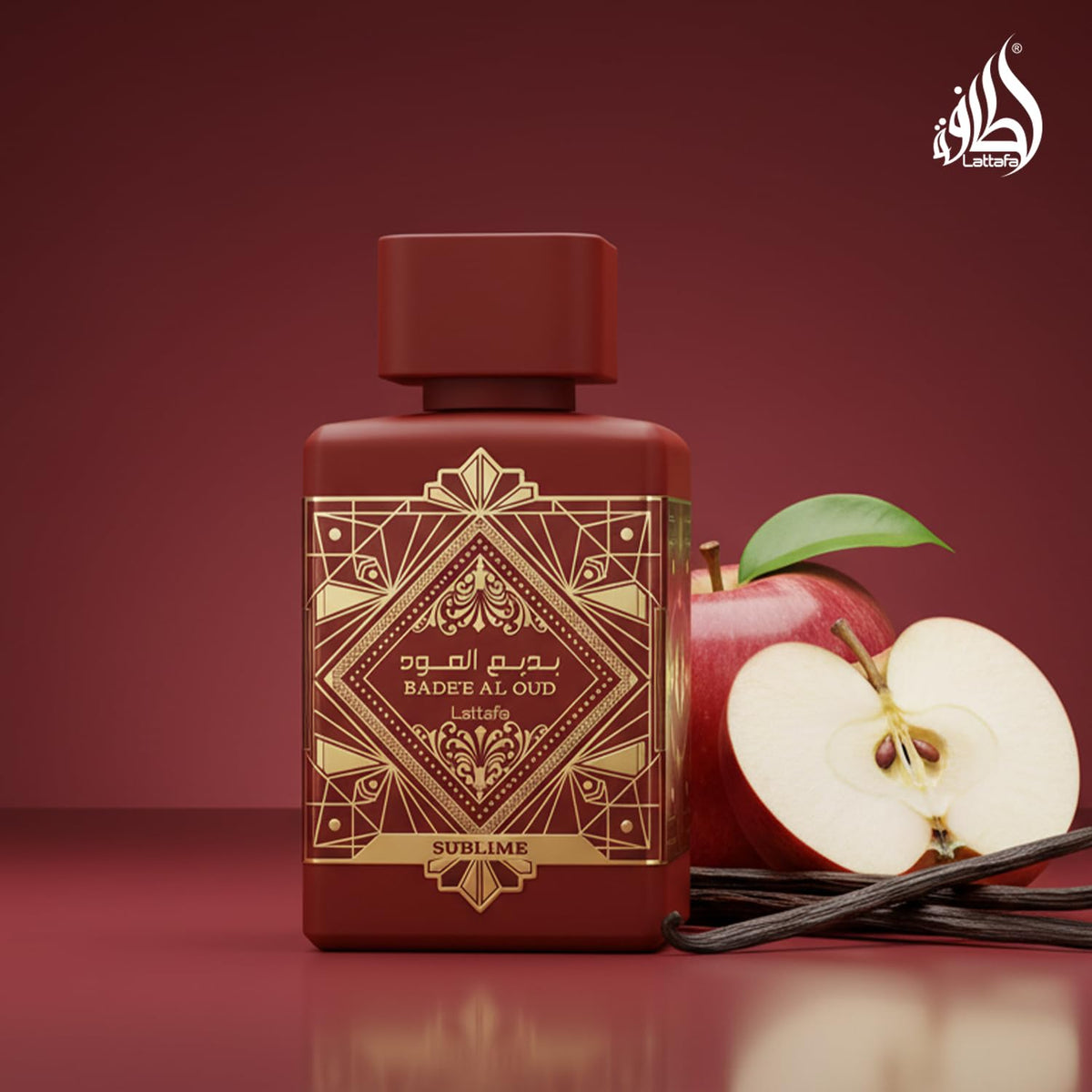 Lattafa fragrance droplets on skin illustrating smooth texture and longevity