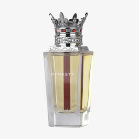Lattafa Dynasty front bottle showing modern design and easy gifting