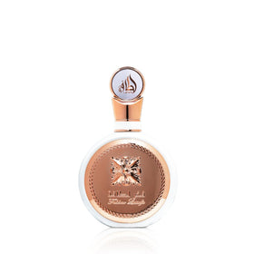 Lattafa Fakhar bottle front view highlighting elegant design and wearable fragrance