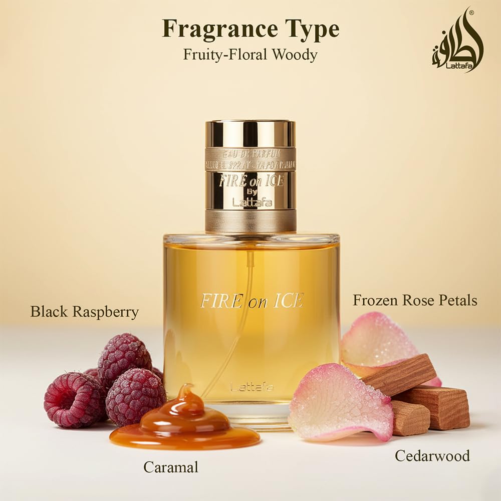 Lattafa label close-up showing ingredients and premium craftsmanship