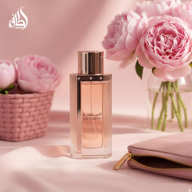 Lattafa heart notes composition with jasmine and praline offering creamy warmth