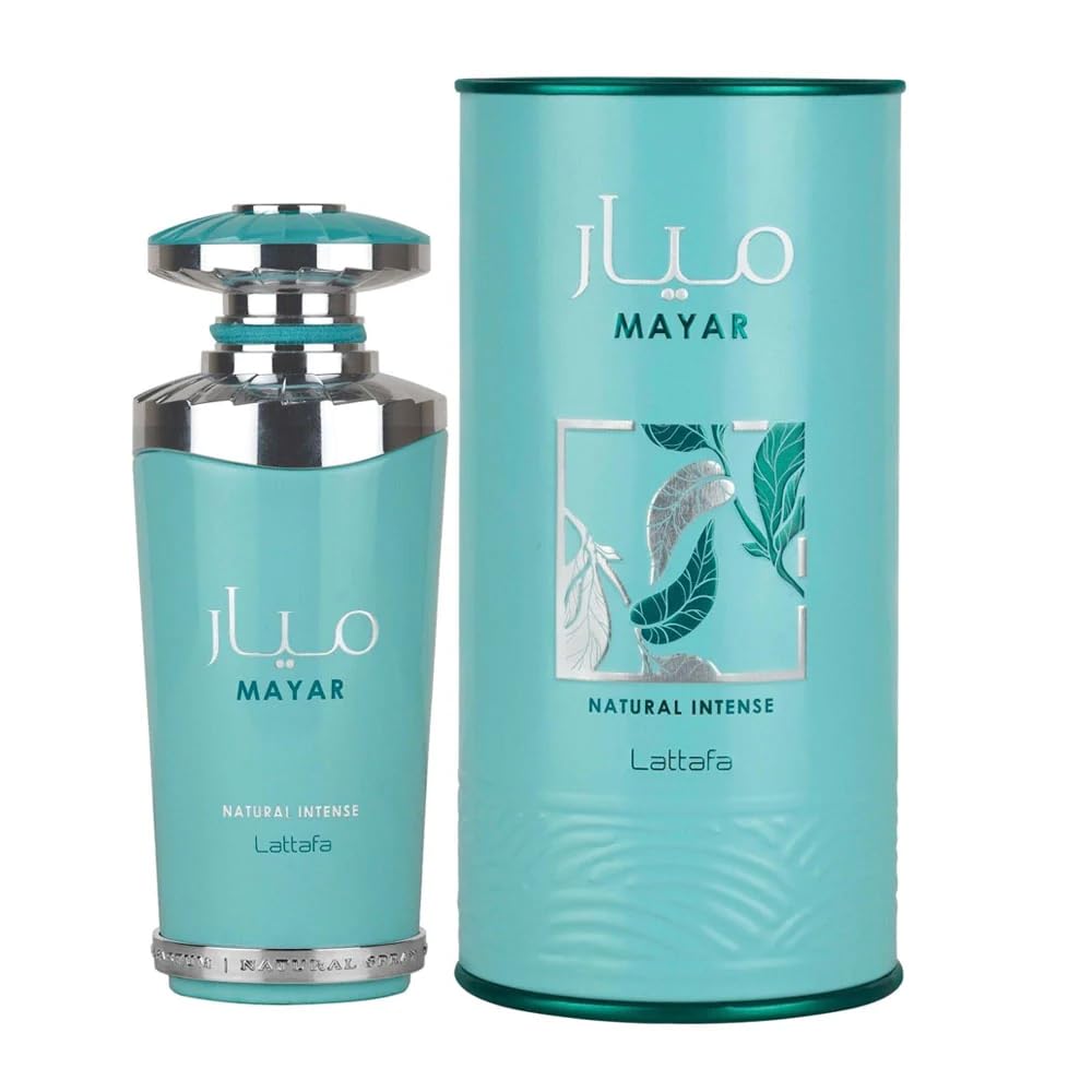 Lattafa Mayar angled bottle highlighting shape and premium finish for gifting