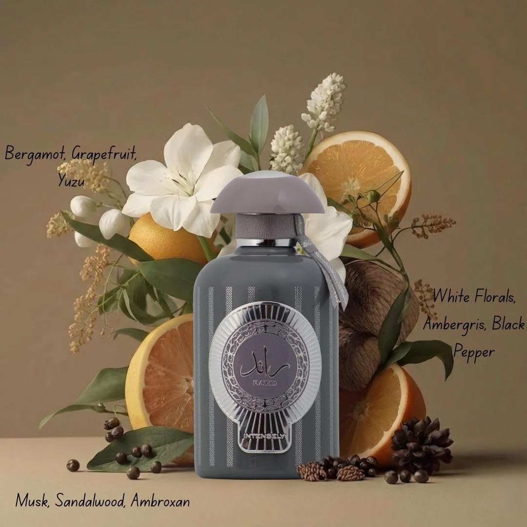 Lattafa bottle on vanity in lifestyle scene suggesting daily wear confidence