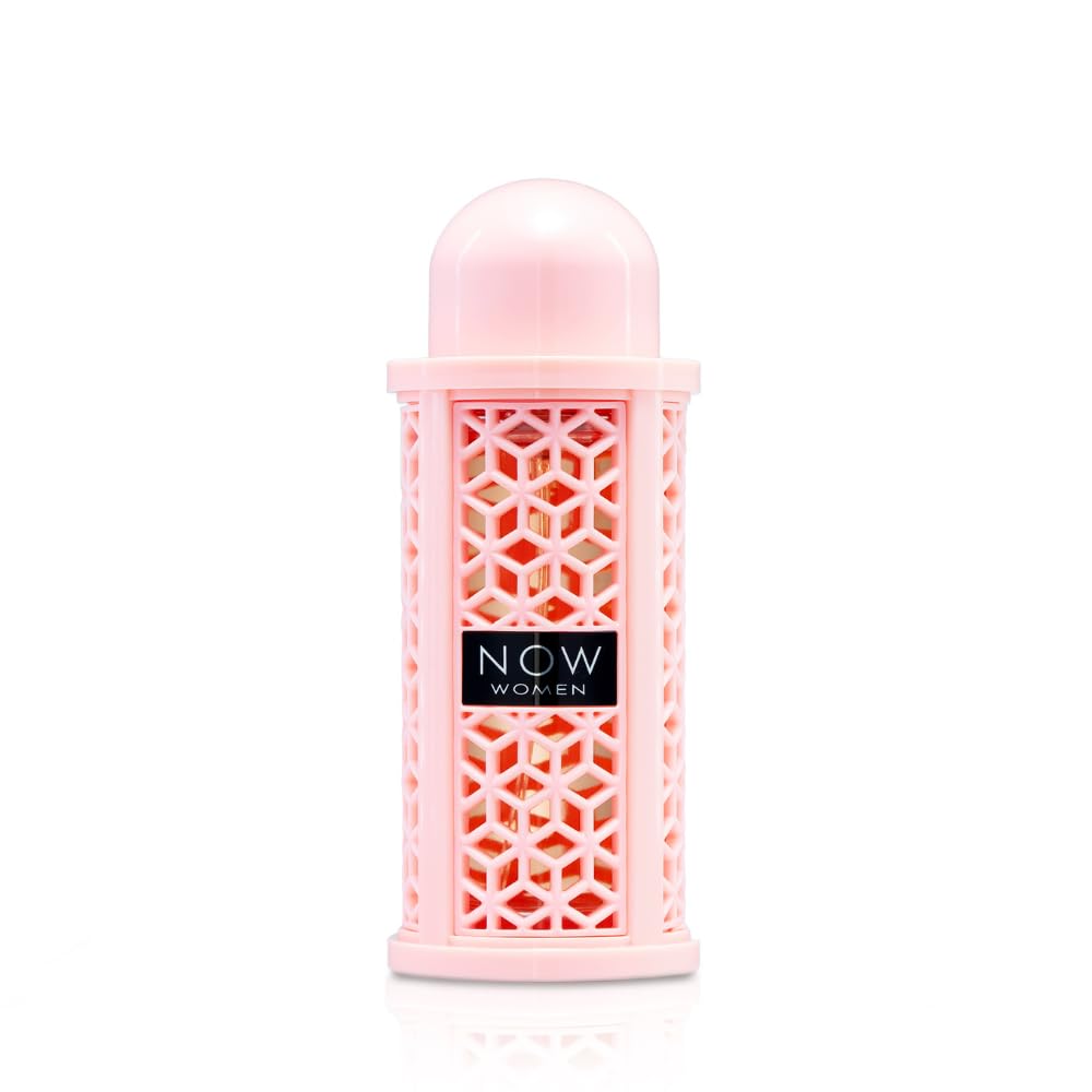 Lattafa Rave Now front bottle display, elegant packaging and perfume presence