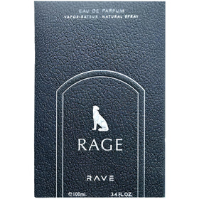 Lattafa Rave Rage wood and vanilla detail highlighting warm base notes