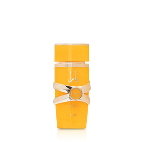 Lattafa Yara Tous front bottle showing sleek glass and label, highlights modern elegance