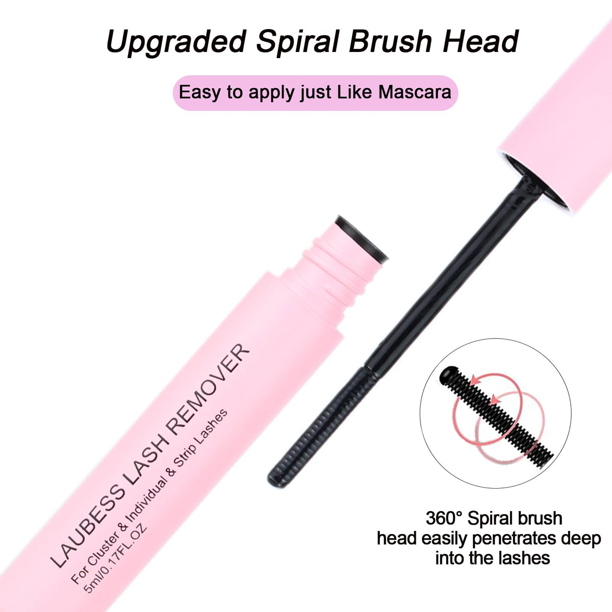 LAUBESS LASH nozzle detail for controlled application and precise dispensing