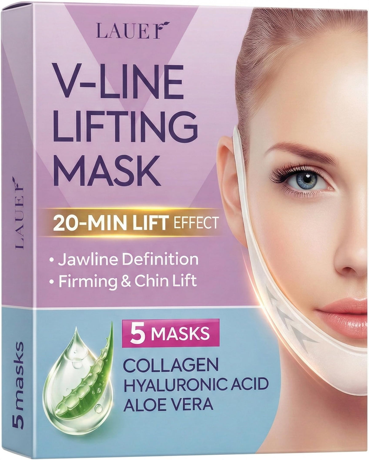 LAUER COSMETIC mask in a spa-like setting for relaxing self-care