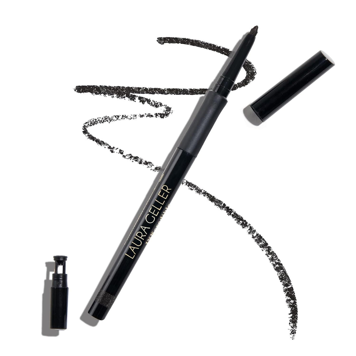 LAURA GELLER pencil front packaging showing After Midnight shade and brand