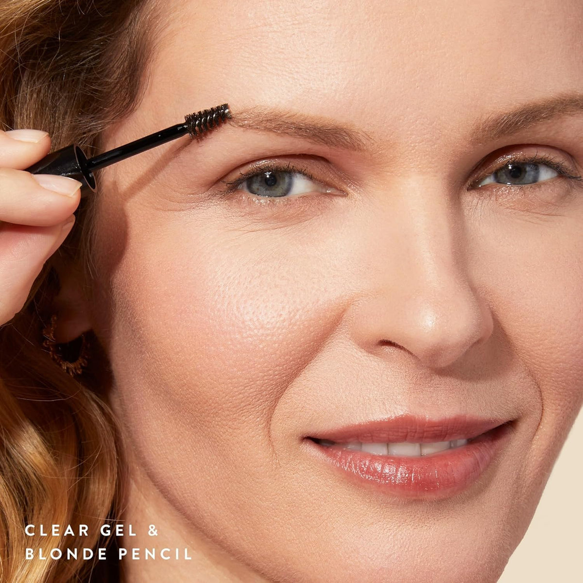 LAURA GELLER close-up angled tip creating hair-like strokes for precise shaping