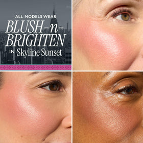 LAURA GELLER marbleized baked texture close-up showing smooth pigment payoff