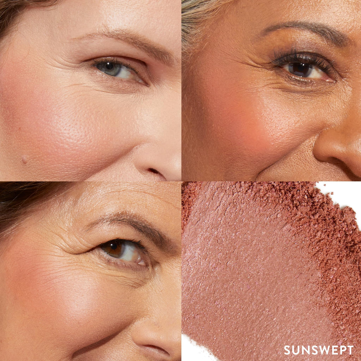 LAURA GELLER baked blush close-up texture showing silky marbleized finish and smooth blend