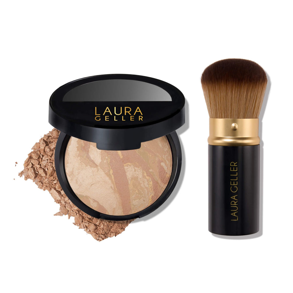 LAURA GELLER compact front view showing sleek design and easy access