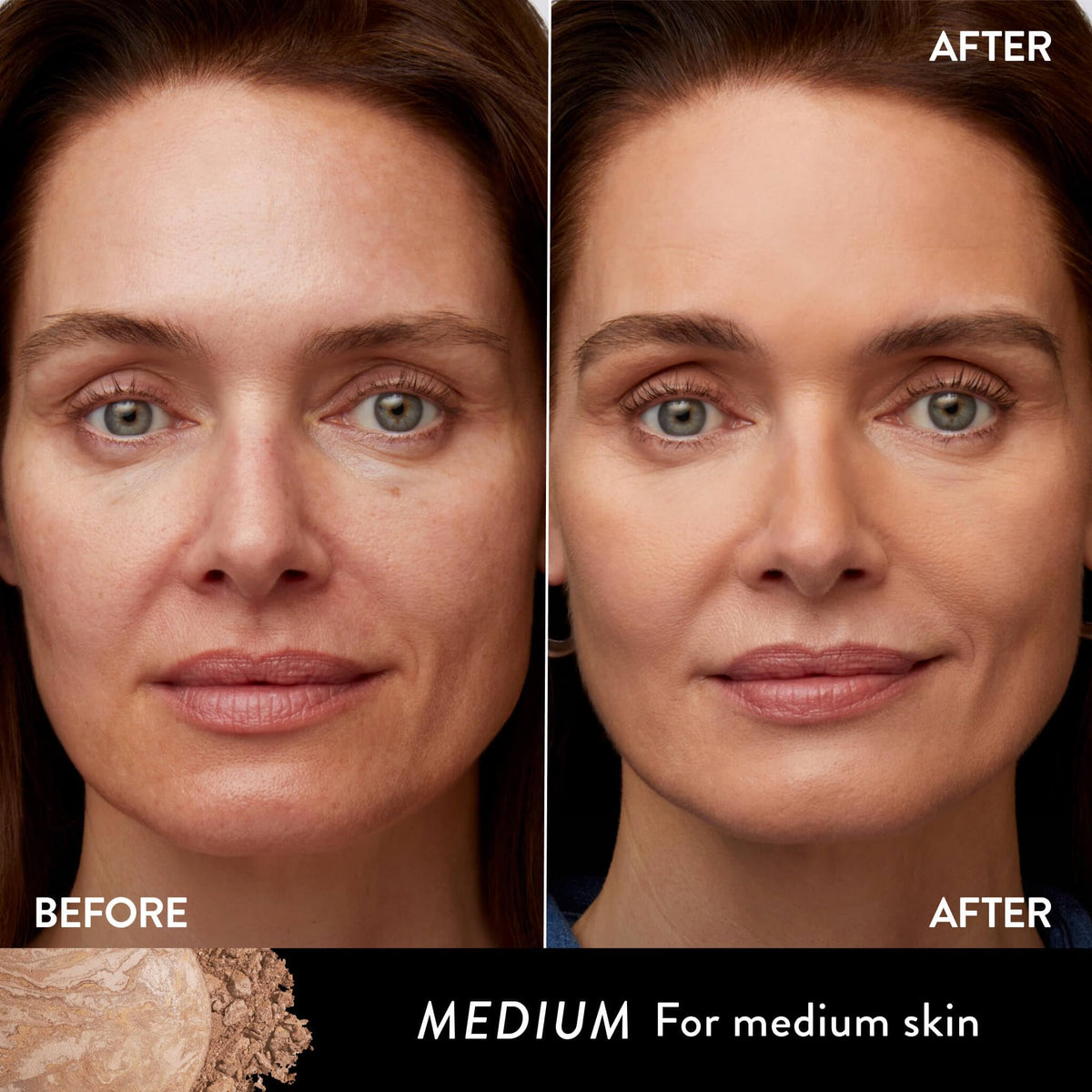 LAURA GELLER NEW YORK close-up marble texture demonstrating color-correcting pigments