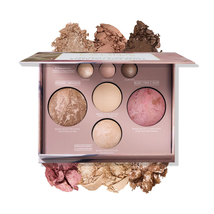 LAURA GELLER NEW YORK front-closed compact showing travel-ready design and portability