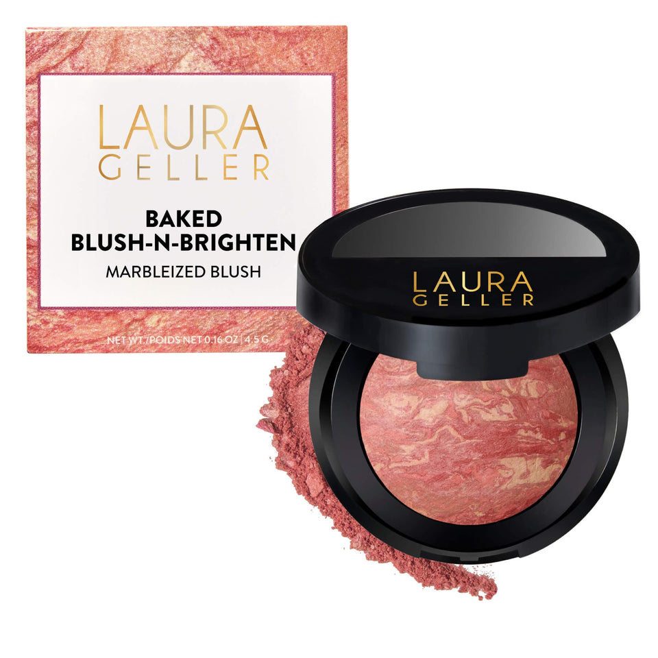 LAURA GELLER front compact view showing Starfish Island shade and compact design benefits