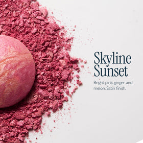 LAURA GELLER blush next to coin showing compact size and portability benefit