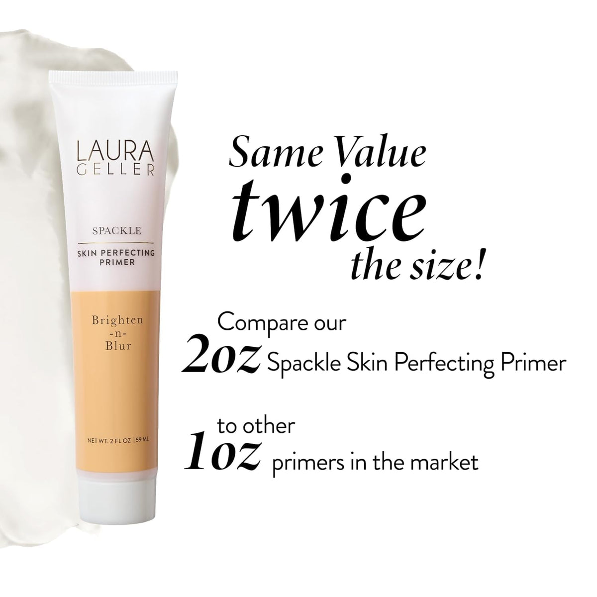 LAURA GELLER NEW YORK primer applied under foundation for longer wear