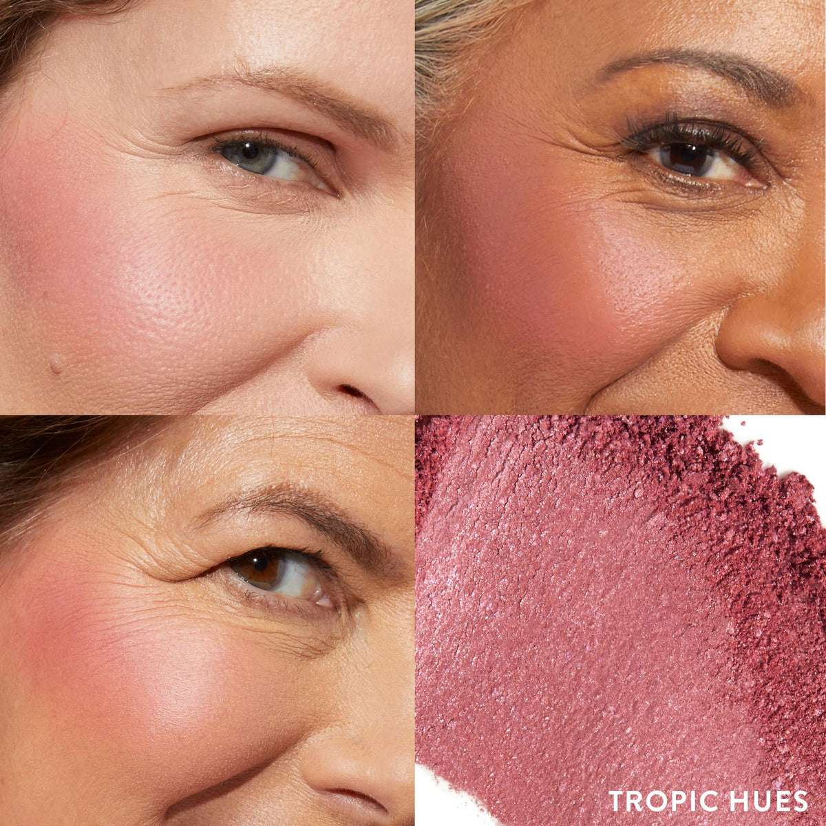 LAURA GELLER kabuki brush applying product on skin for seamless blending