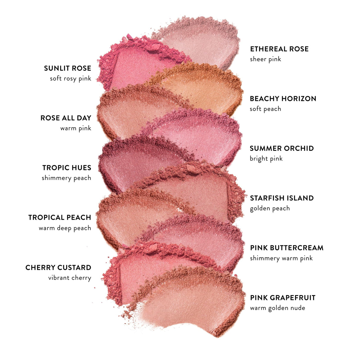 LAURA GELLER brush picking up powder for even, buildable application