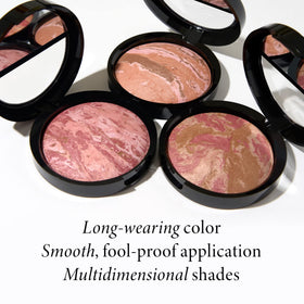 LAURA GELLER NEW YORK brush stroke swatch demonstrating buildable pigment and smooth finish