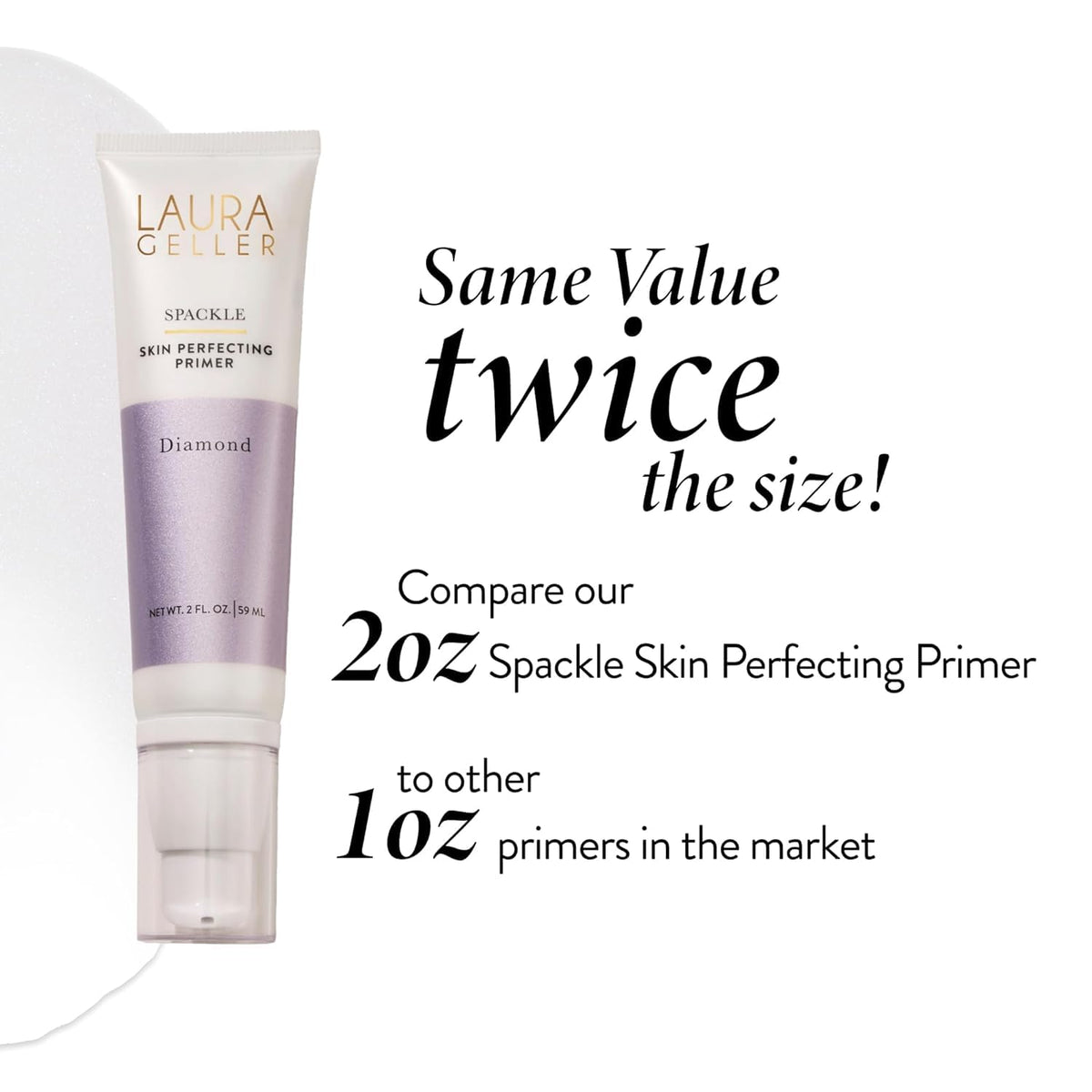 LAURA GELLER NEW YORK product on vanity showing daily routine fit