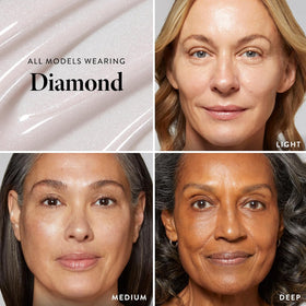 LAURA GELLER NEW YORK texture close-up showing lightweight luminous finish