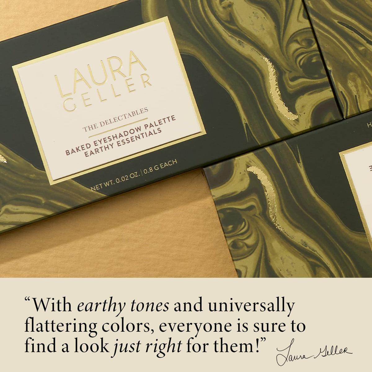 LAURA GELLER NEW YORK finished evening eye look using shimmer for luminous depth