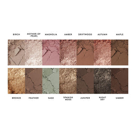 LAURA GELLER NEW YORK palette inside a makeup bag for travel-ready convenience