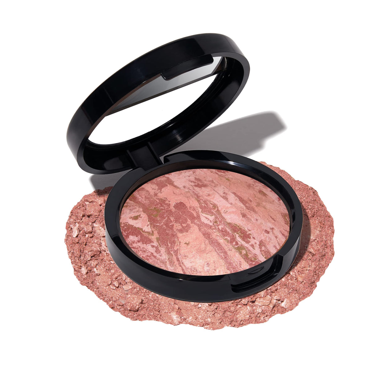 LAURA GELLER NEW YORK compact front view showing Rose Bronze shade benefits radiant sculpting