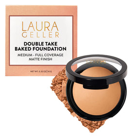 LAURA GELLER compact front view showing sleek packaging and travel-ready design