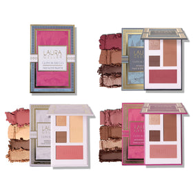 LAURA GELLER NEW YORK trio front packaging shows compact, giftable set for convenience