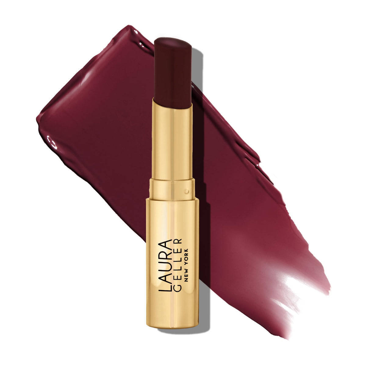 LAURA GELLER front packaging showing tube and shade benefits