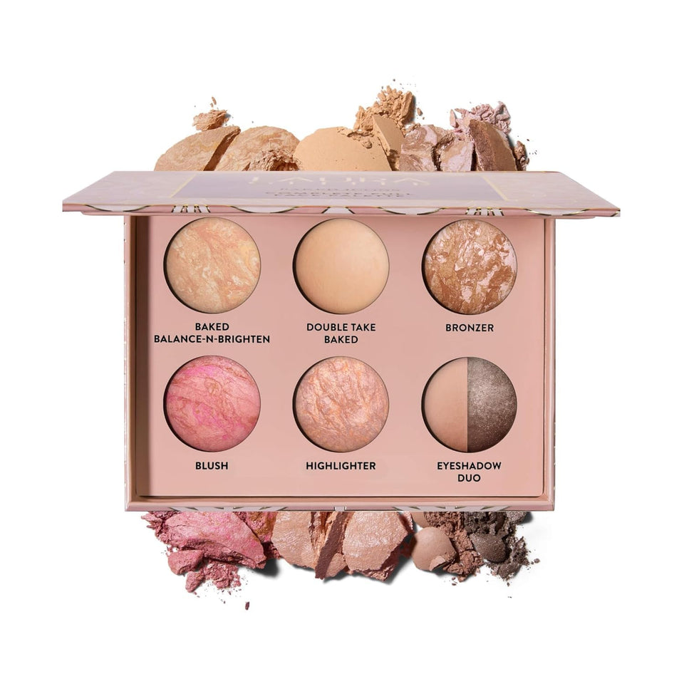 LAURA GELLER NEW YORK full face palette front view showing compact design and labeled pans