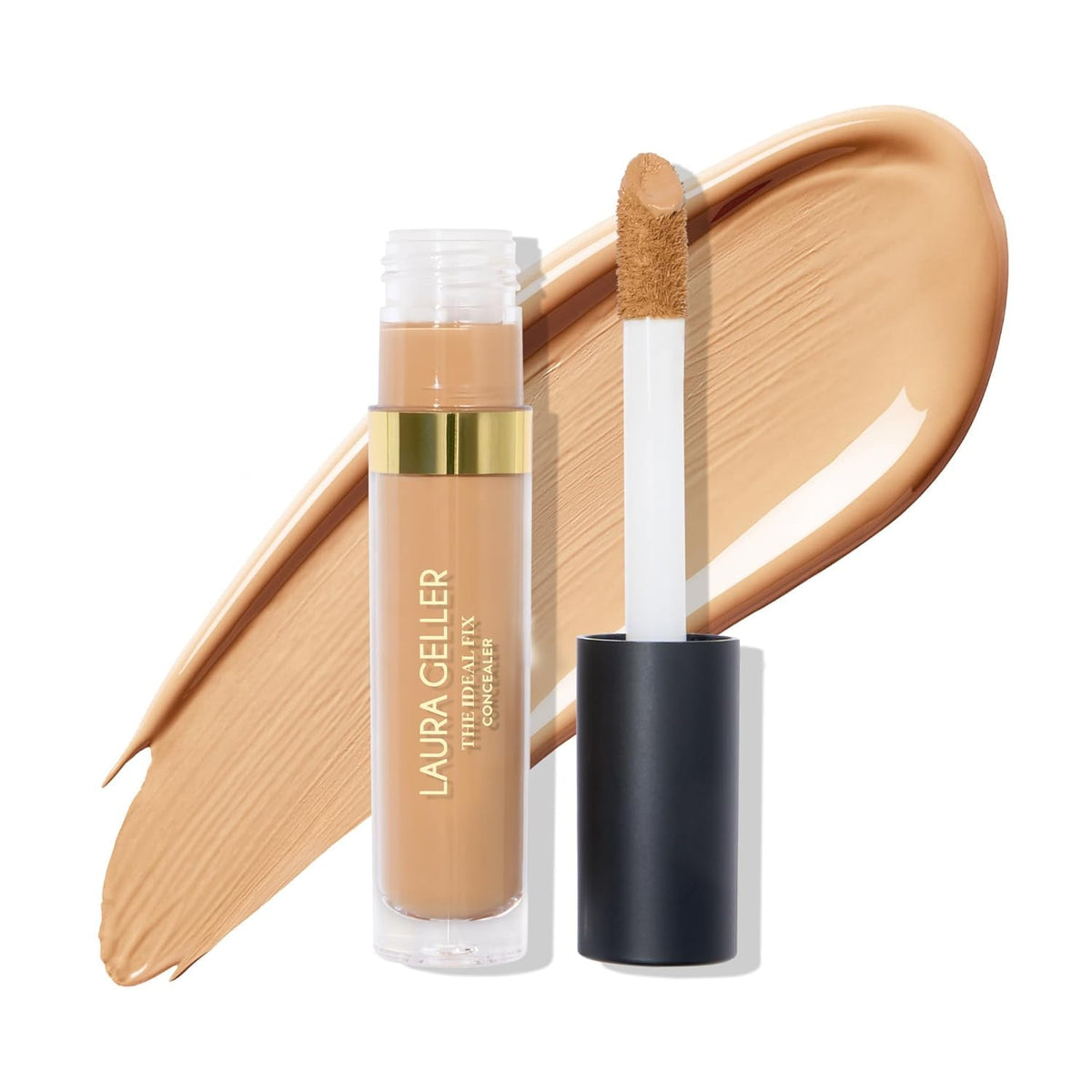 LAURA GELLER NEW YORK front packaging showing medium shade and branding for effortless selection