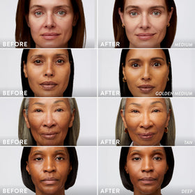 LAURA GELLER NEW YORK woman applying concealer in natural light for everyday wearable results