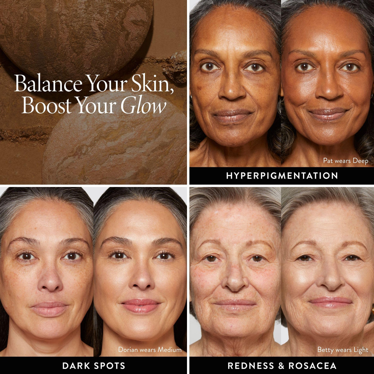 LAURA GELLER ingredients label closeup highlighting Vitamin C and botanical extracts for hydration