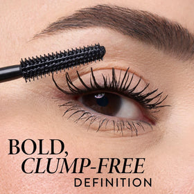 LAURA GELLER NEW YORK before and after lashes showing visible length and volume