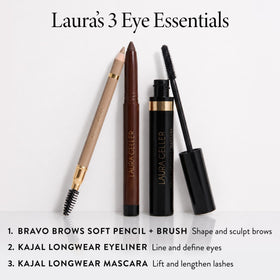 LAURA GELLER NEW YORK applying to lower lashes for precise definition and control