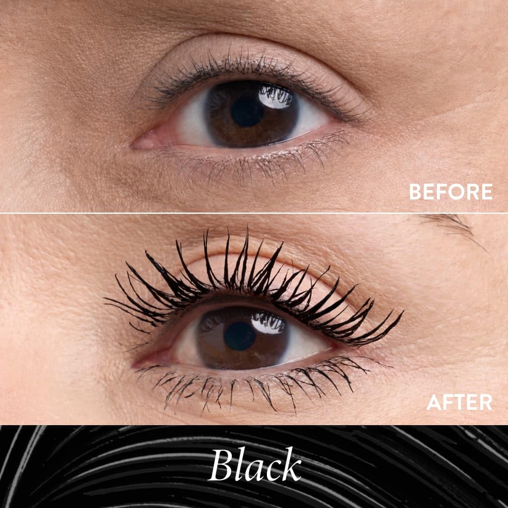 LAURA GELLER NEW YORK mascara wand close up showing bristles and precision
